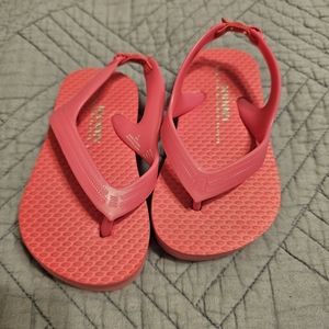 NWOT old navy pink size 5 baby girls flip-flop